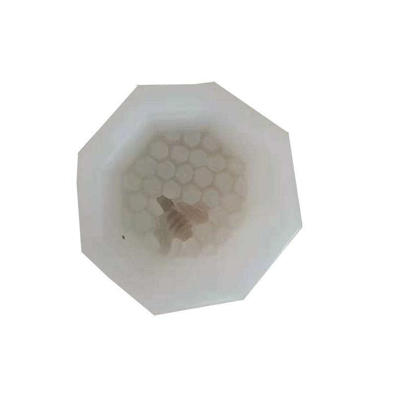 Gietvorm voor bijen zeepje hexagonaal