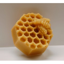 Gietvorm voor bijen zeepje hexagonaal