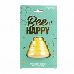 Bee happy bath bomb