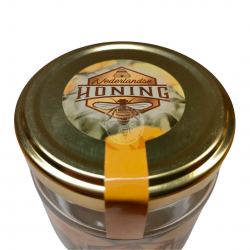 Etiket met Zegel Nederlandse Honing Geel
